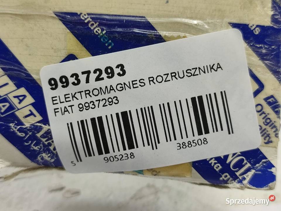 ELEKTROMAGNES ROZRUSZNIKA FIAT PANDA I 19861993 sprzedam