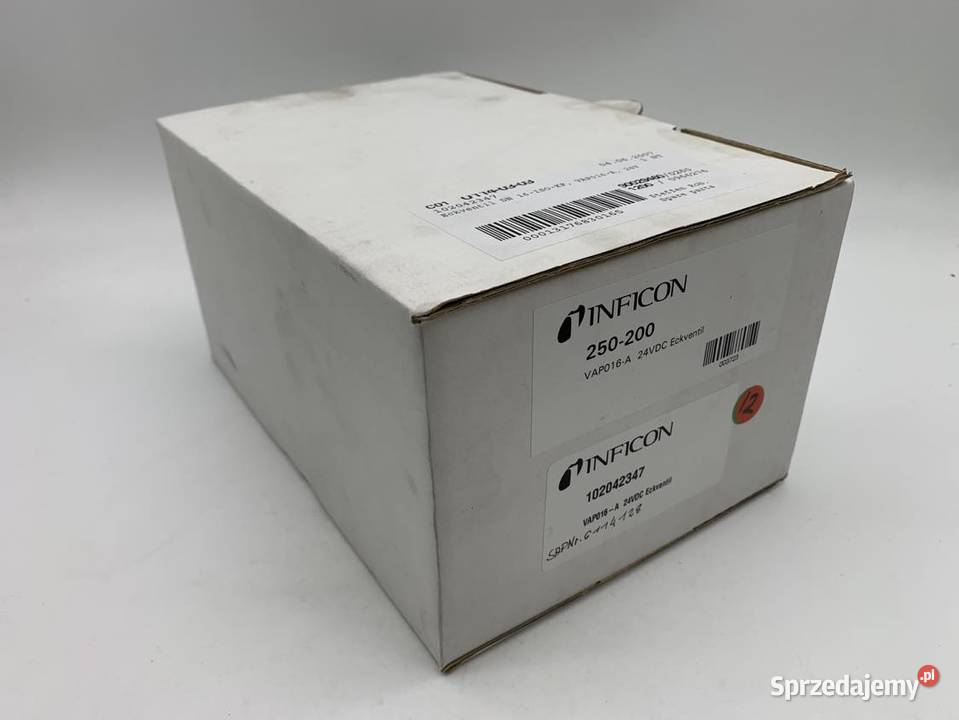 Inficon VAP016A PN 250200 Angle Valve mazowieckie