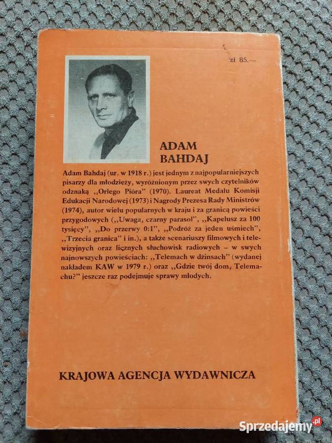 Gdzie twój dom Telemachu Adam Bahdaj Kraków