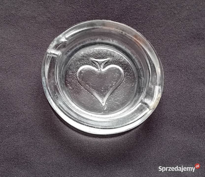 Popielniczka karciana wzór Pik HSG Ząbkowice Koźminek