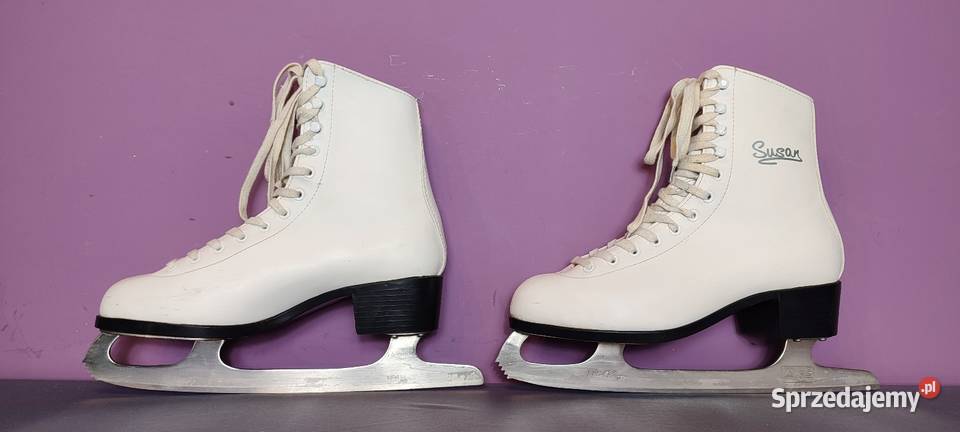 Łyżwy figurowe białe rozmiar 39 wkładka 254 24 małopolskie Jasień sprzedam