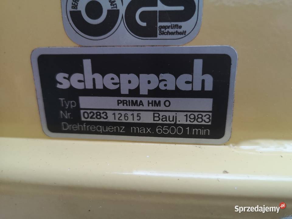Heblarka Grubościówka Scheppach Prima HM0 Zbuczyn