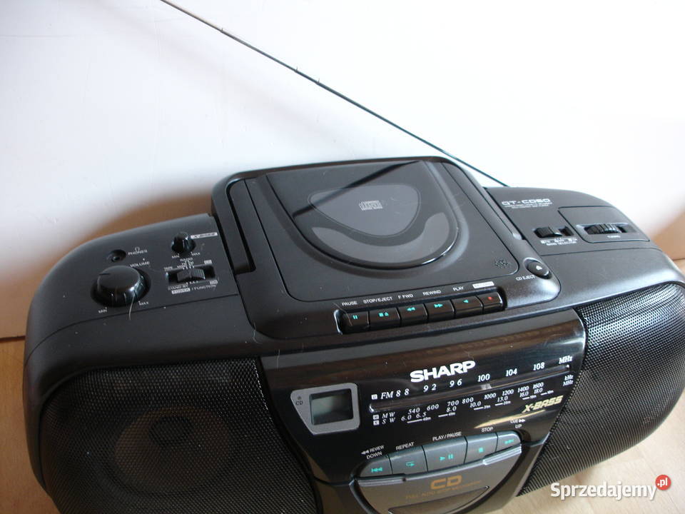 Radiomagnetofon SHARP QTCD50H Zielona Góra