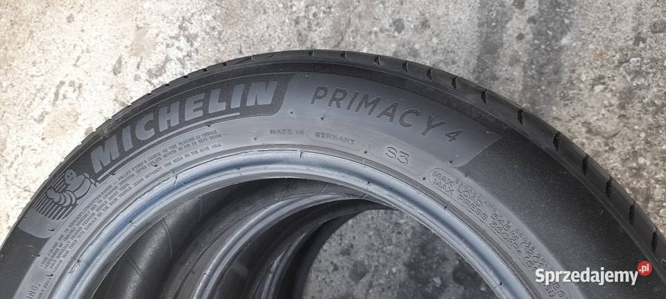 Opony letnie Michelin Primacy 4 19555R16 x3 Motoryzacja Warszawa sprzedam