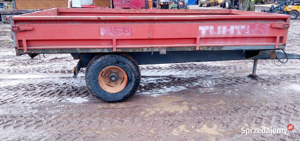 Tuhti M50 Przyczepa Wywrotka 5000 nieuszkodzony Szołtany