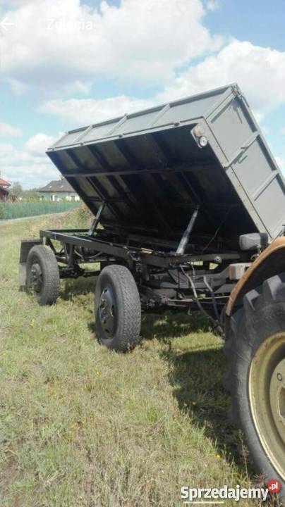 Przyczepa rolnicza wywrotka Autosan D44 nieuszkodzony podkarpackie Ślęzaki