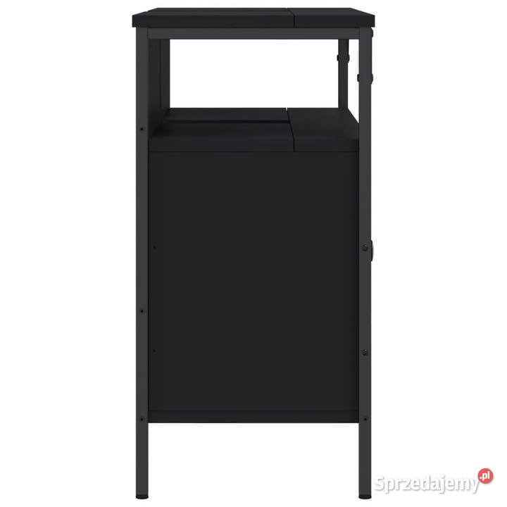 Szafka pod umywalkę czarna 80x30x60 WM842441 Toaletki Warszawa