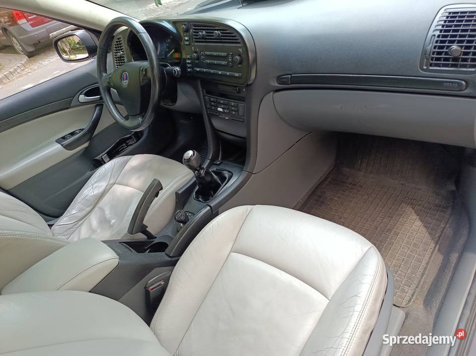 SAAB 93 18 i benzyna LPG skóry manual 1800cm3 mazowieckie Warszawa