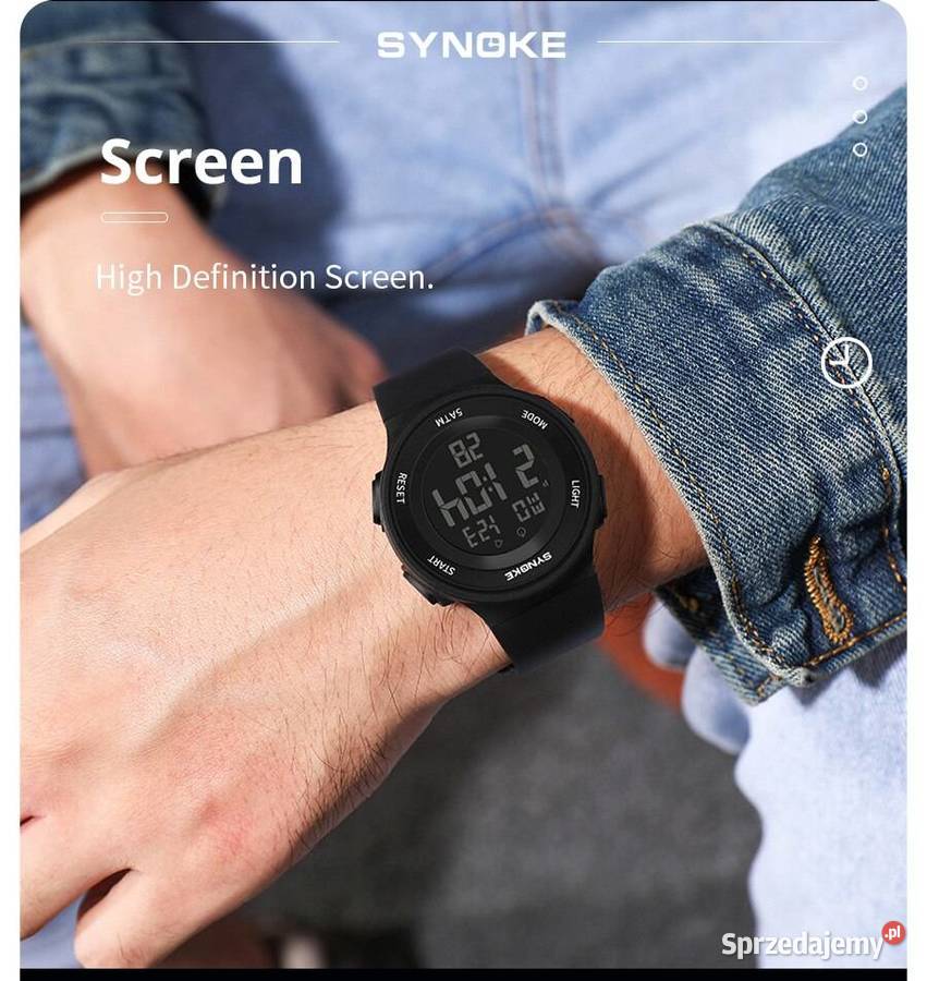 Sportowy zegarek elektroniczny cyfrowy damski Gorzów Wielkopolski