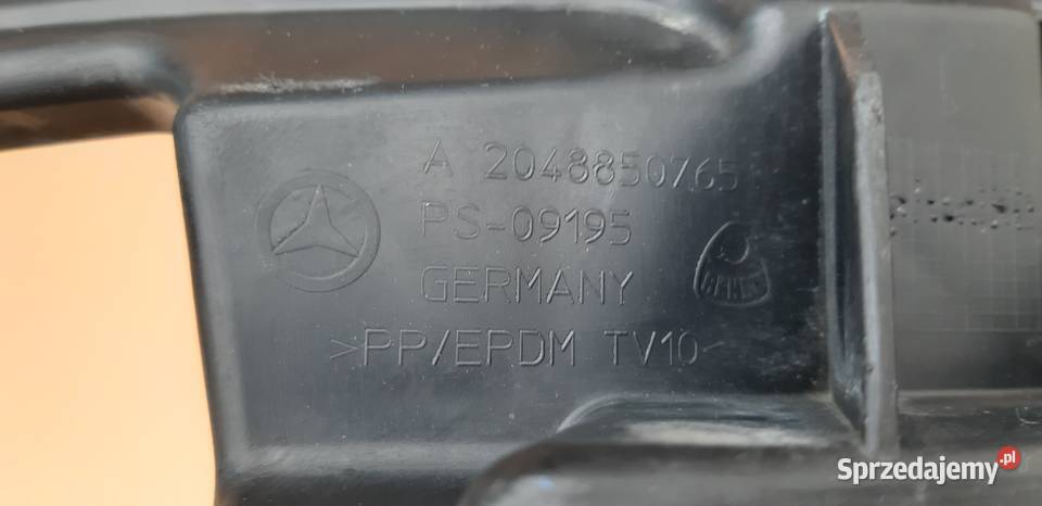 MERCEDES CKLASA W204 ŚLIZG ZDERZAKA LEWY PRZÓD Zderzaki Bieleń sprzedam