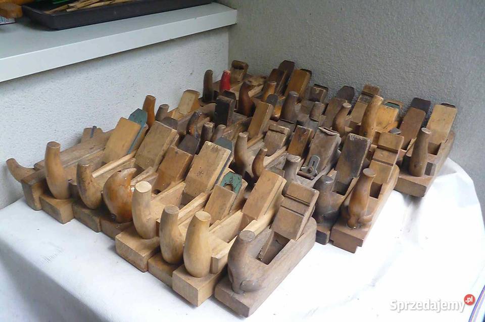 HEBLE DREWNIANE STARE KOMPLET 28 Kraków