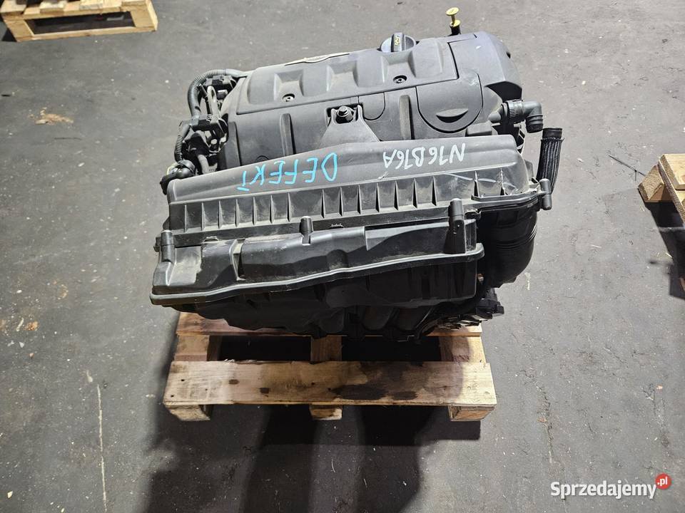 Uszkodzony Silnik BMW MINI Silnik BMW N16B16A Silniki kompletne sprzedam