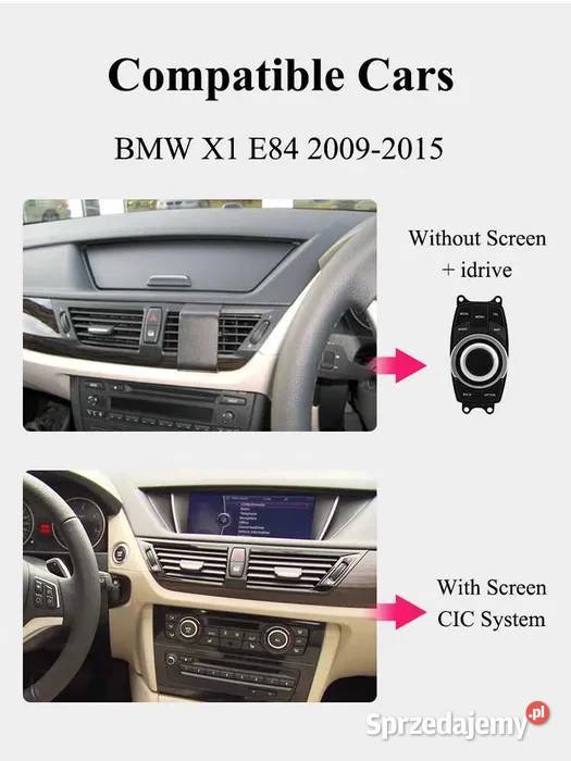 Radio Android 11 BMW X1 F48 0915r gps wifi śląskie Ożarowice sprzedam