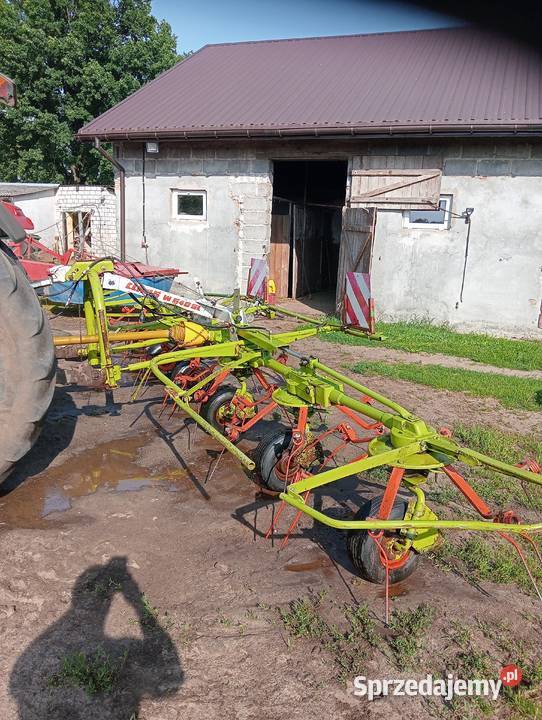 Przetrząsarka Claas v 640 wielkopolskie