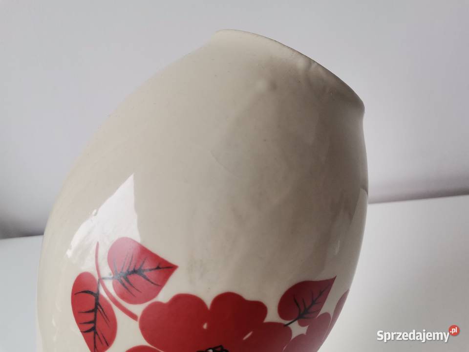 Stary duży wazon w kwiaty porcelit Chodzież Katowice sprzedam