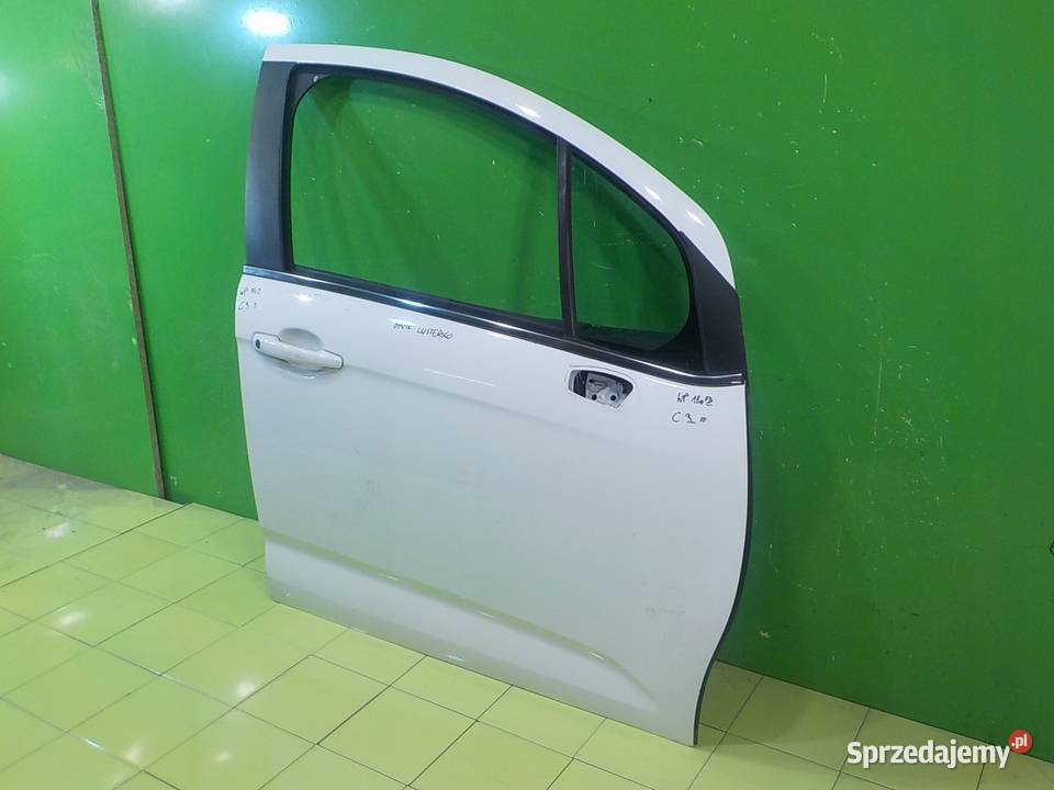 CITROEN C3 II 14 VTI 11r HB 5D drzwi prawe przod mazowieckie Suków