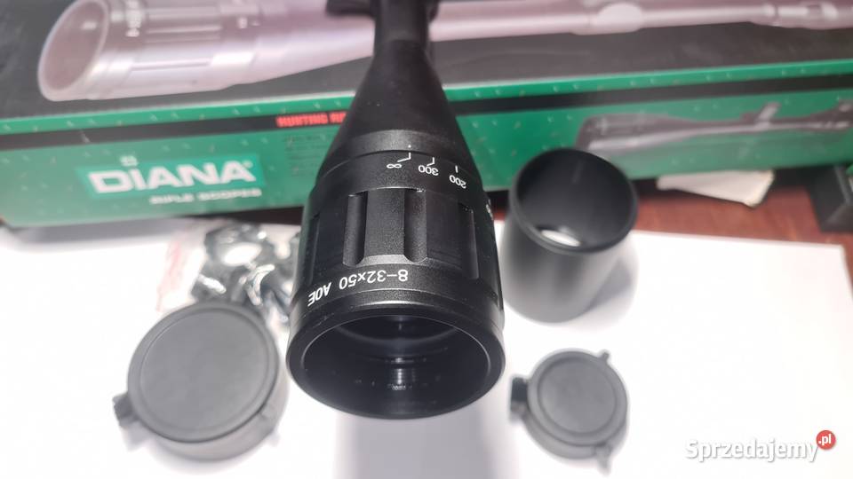 DIANA nowa luneta celownicza 832x50 AOE montaż sprzedam