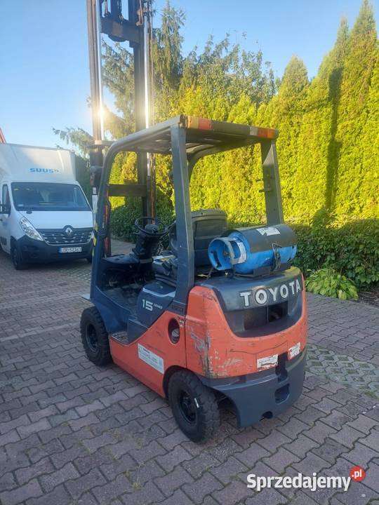 Wózek widłowy Toyota Geneo 15 GAZ Opole Lubelskie