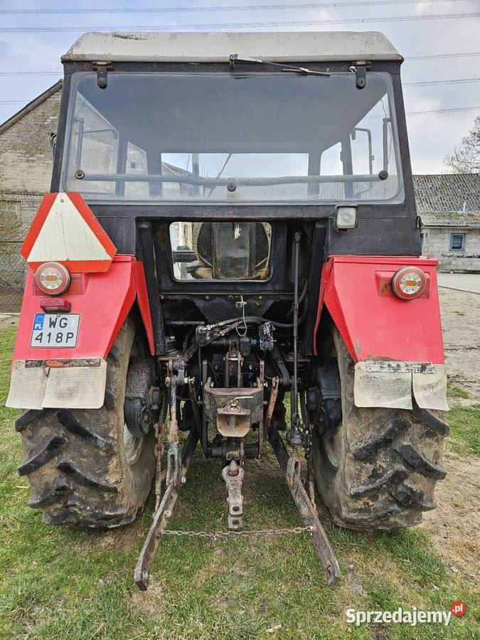 Zetor 7211 z turem mazowieckie Ostrożeń Drugi
