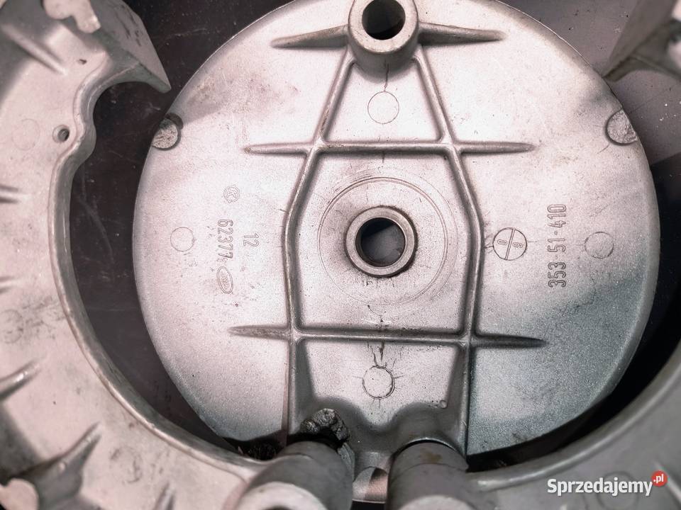 Pokrywa koła ze szczękami hamulcowymi Jawa 353 Wrocław