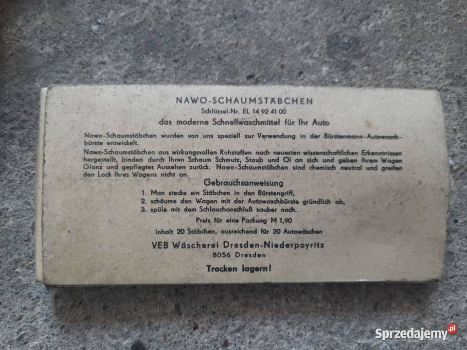 Nowa szczotka do mycia auta Burstenmann Drezno Krotoszyn