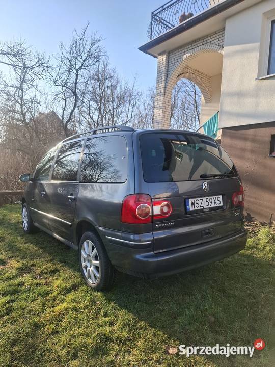 Sharan 2006 19TDI pierwsza rejestracja 2007 radio Majdów