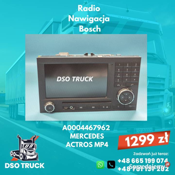 Radio Nawigacja Bosch A0004467962 Mercedes Zawichost