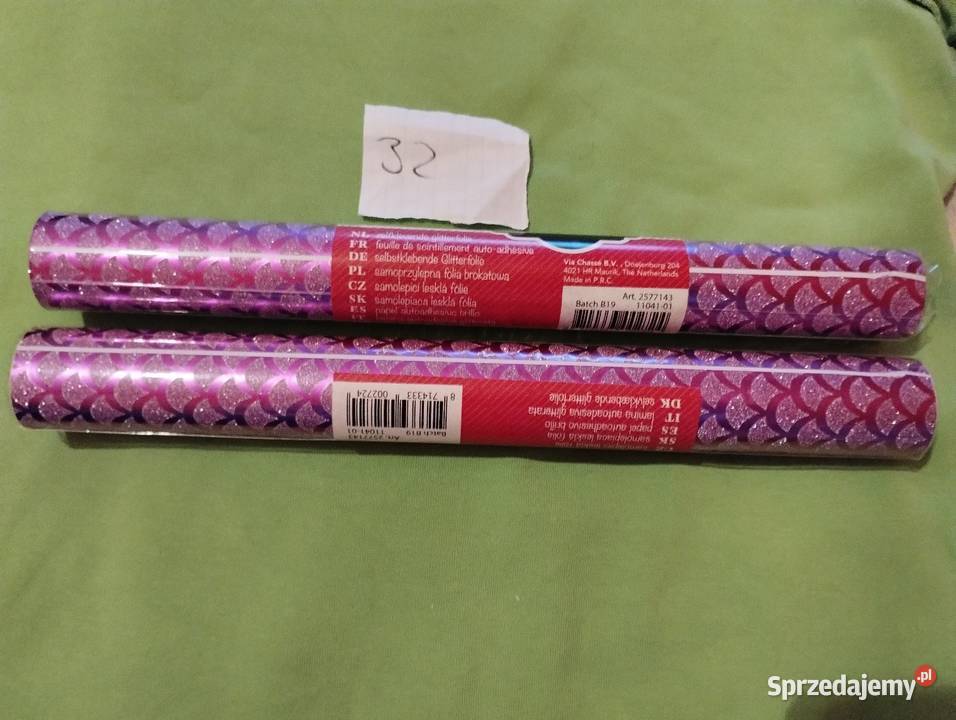 Folia brokatowa samoprzylepna Siemiatycze