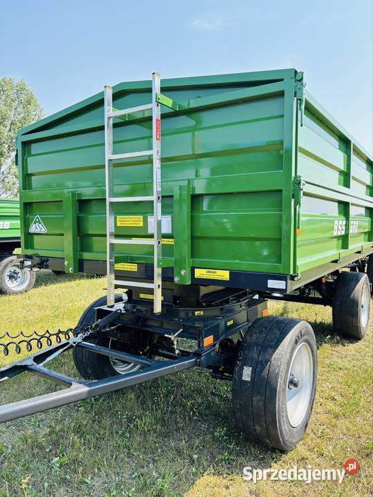 Brandys BSS AGRO 9 ton przyczepa przyczepy Przyczepy rolnicze łódzkie