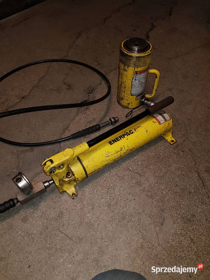 Enerpac zestaw podnośnik hydrauliczny 50 t plus Bytom