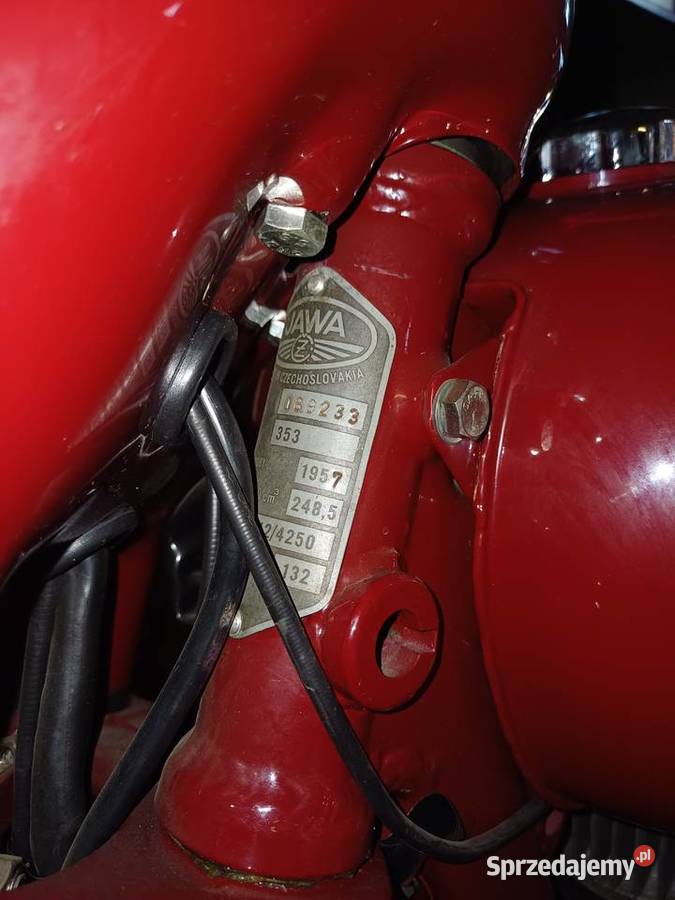 Jawa 353 250 1957r 27km Tarnowskie Góry