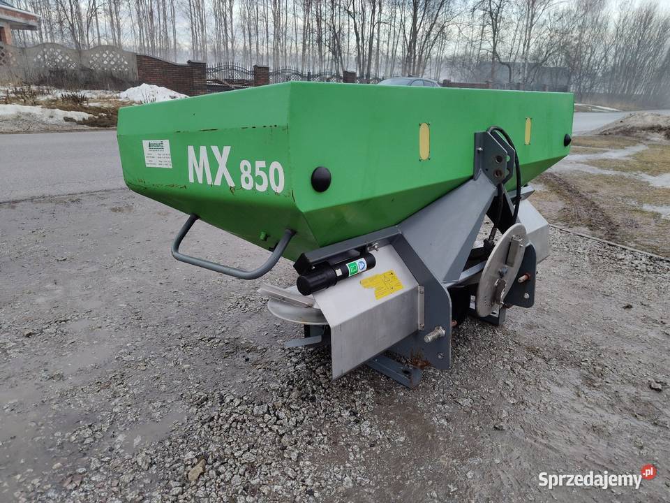 Rozsiewacz nawozów dwutarczowy Unia MX 850 Brzeziny sprzedam
