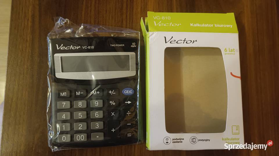Kalkulator Vector VC810 Pozostałe Kielce
