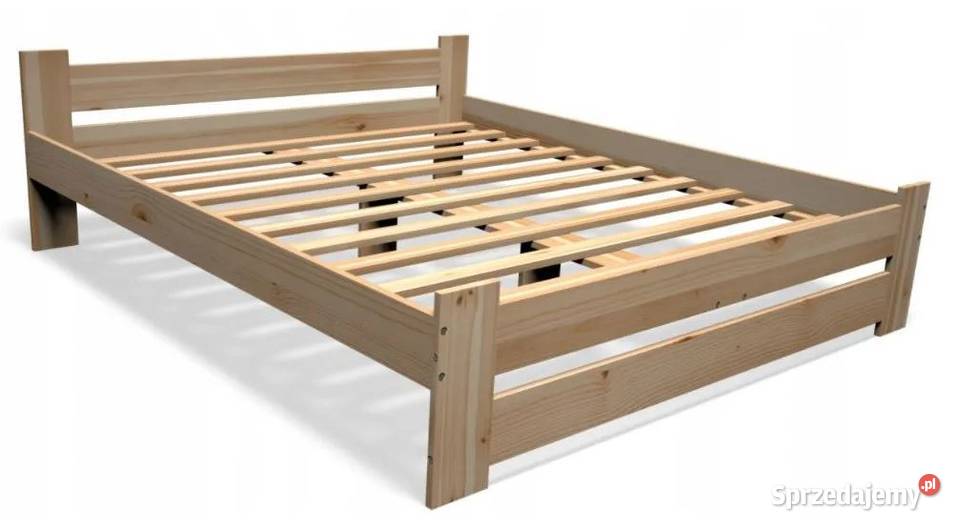 Łóżko z litego drewna sosnowego 180x200 ze 180cm podkarpackie Rzeszów