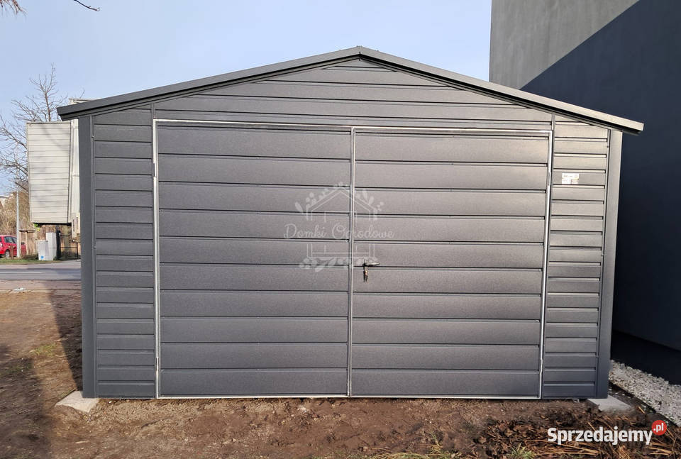 Schowek domek ogrodowy 4x6m Brama dwuskrzydłowa małopolskie Niepołomice