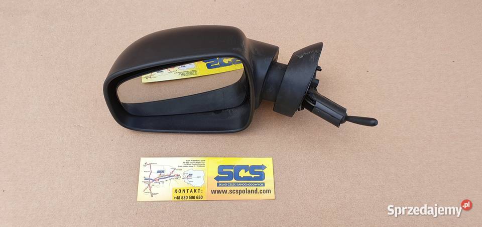 LUSTERKO LEWE DACIA LOGAN osobowe Bieleń