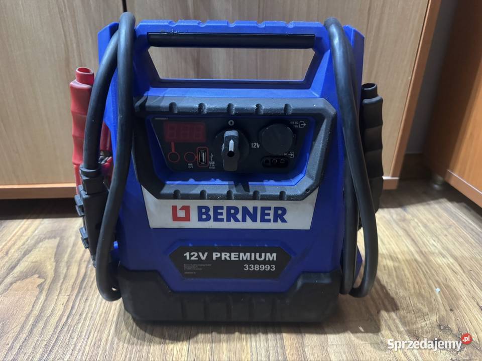 Urządzenie rozruchowe Booster 12V Berner Premium Urządzenia rozruchowe (boostery) Chrzanów sprzedam