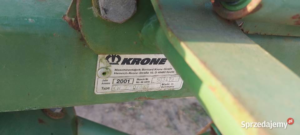 Przetrząsarka przetrząsacz do siana Krone KW Sarnówek sprzedam