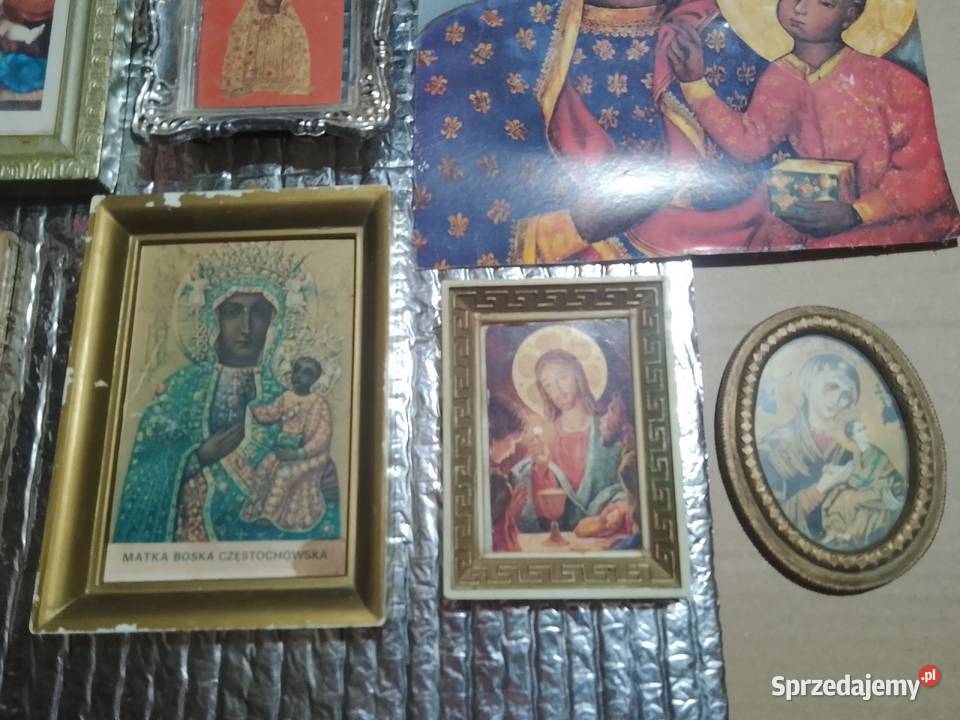 ObrazkiObrazy ŚwiętePRL8 sztukZawieszki wymienne Obrazki i obrazy