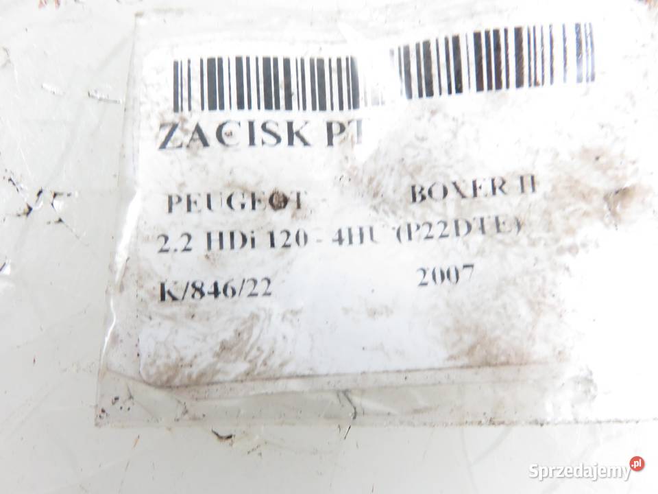 ZACISK PRAWY TYŁ PEUGEOT BOXER II małopolskie