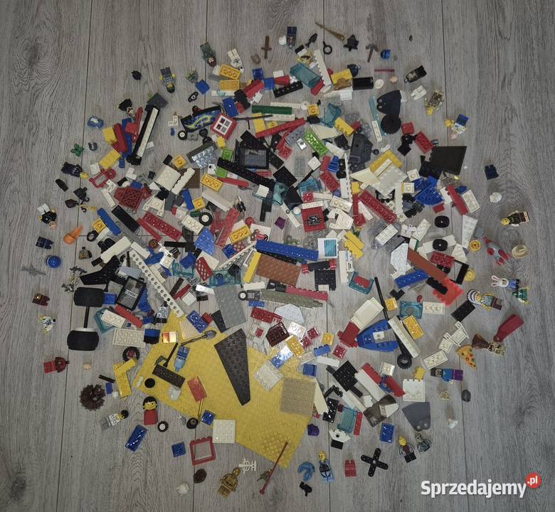 Klocki Lego figurki zestaw 2 kolorowy Łódź