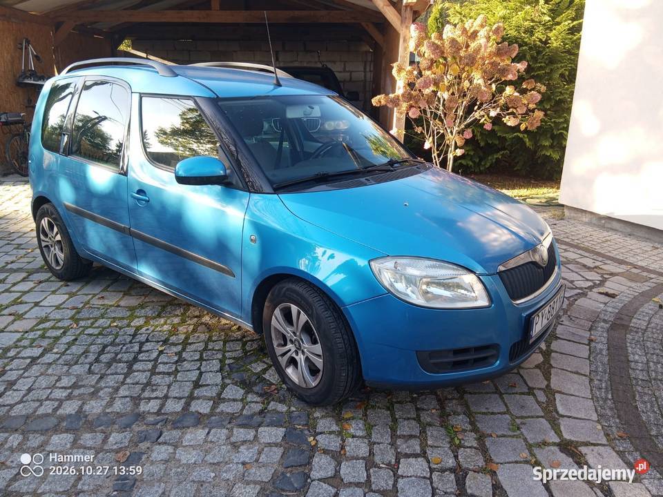 Skoda Roomster 16 LPG KLIMA CZUJNIKI NOWE centralny zamek Piła