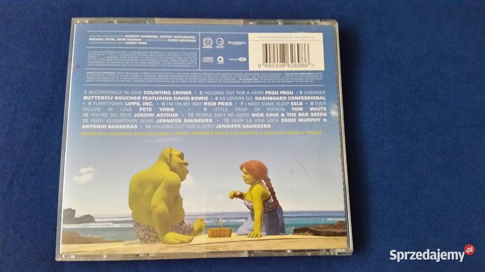 SHREK 2 Motion Picture Soundtrack 2004 Kultura i Rozrywka lubelskie Puławy sprzedam