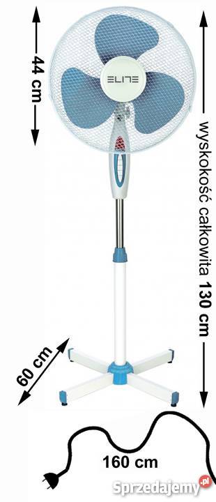 Wentylator stojący podłogowy wiatrak 16 00859 Wrocław sprzedam