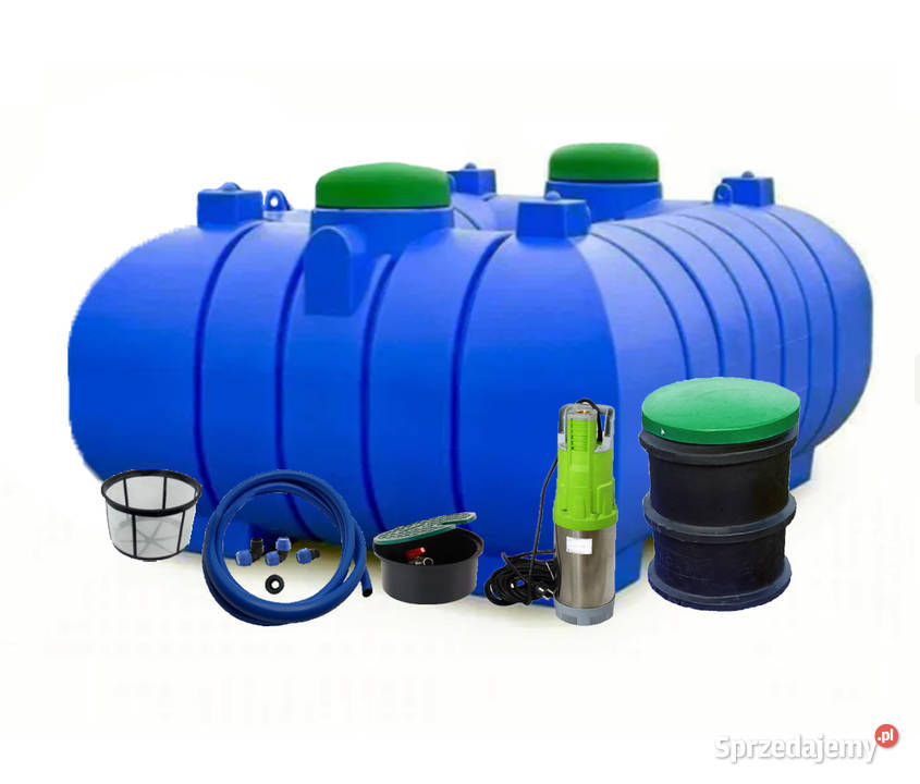 Zbiornik na deszczowke 6000L Zestaw Ogród Pompa dolnośląskie Wrocław