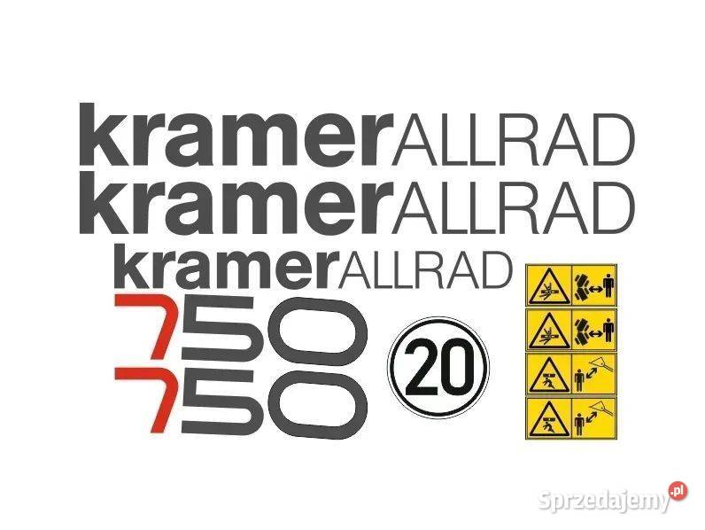 Naklejki oklejenie naklejka KRAMER 750 Zamiennik Janików