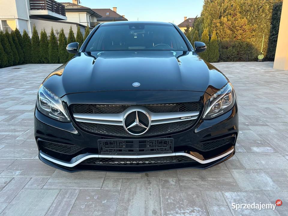 MercedesBenz C63 AMG W205 40 V8 Biturbo 476 120000km Samochody osobowe Pyskowice