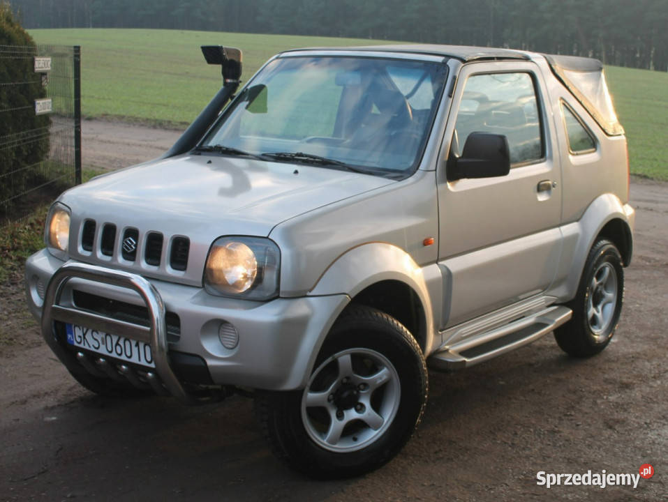 Suzuki Jimny 13 Benzyna 80 4X4 Cabrio NAPĘDY pomorskie