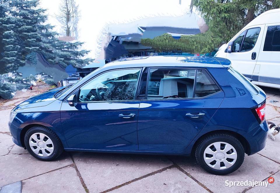 Ładna Skoda Fabia 10 MPI 2015 ten lepszy silnik elektryczne lusterka