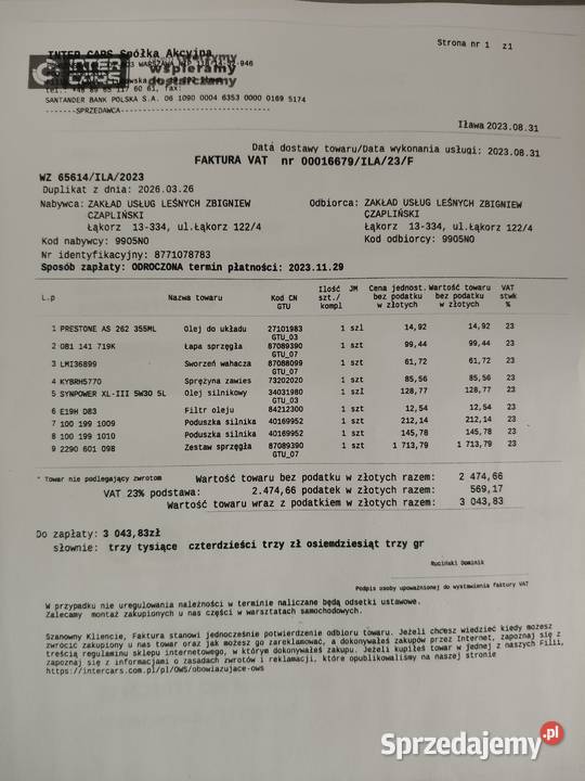 Audi A4 B8 20 TDI 143 zamiana Kombi warmińsko-mazurskie Elbląg